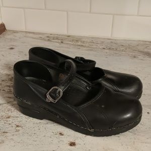 Dansko black Mary janes (size 37)